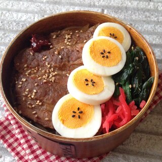 牛カルビ丼弁当♪